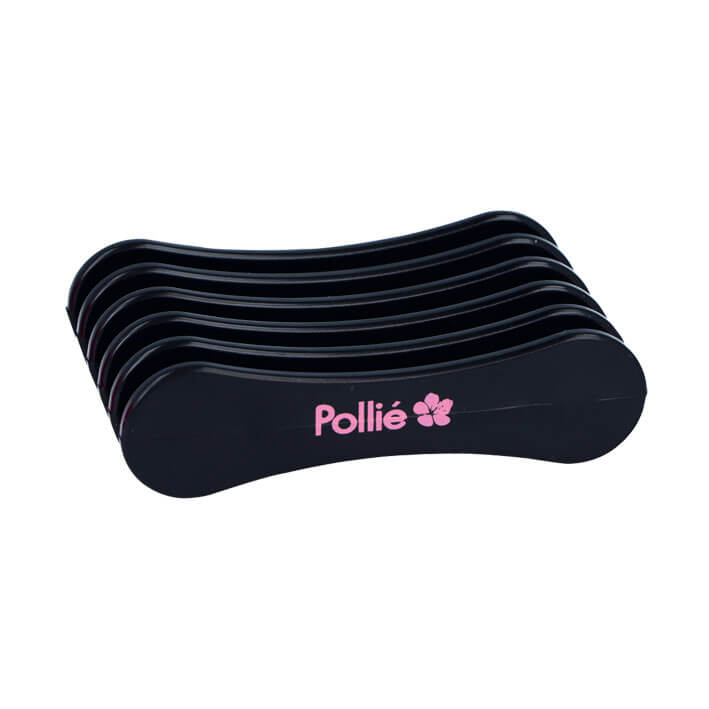 SOPORTE NEGRO DE PINCELES POLLIE