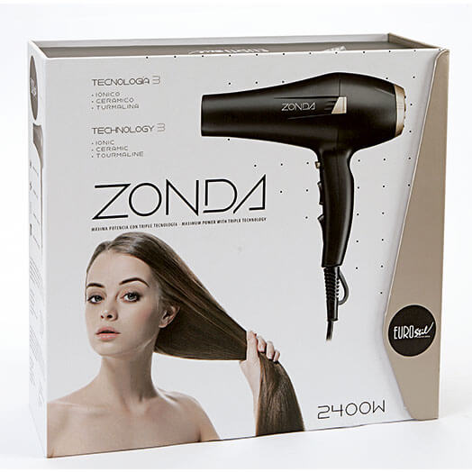 SECADOR DE CABELLO EUROSTIL ZONDA DORADO 2400W