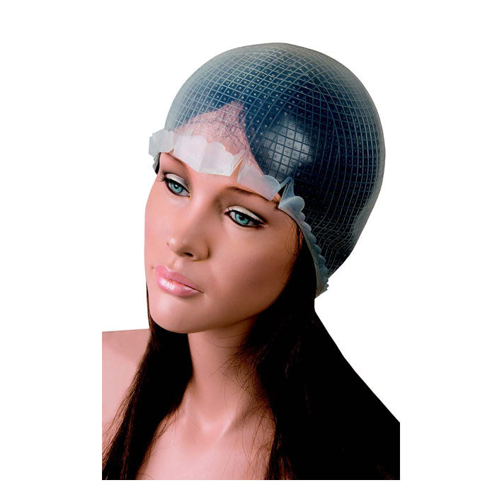 GORRO SILICONA PERFORADO CON GANCHILLO EUROSTIL