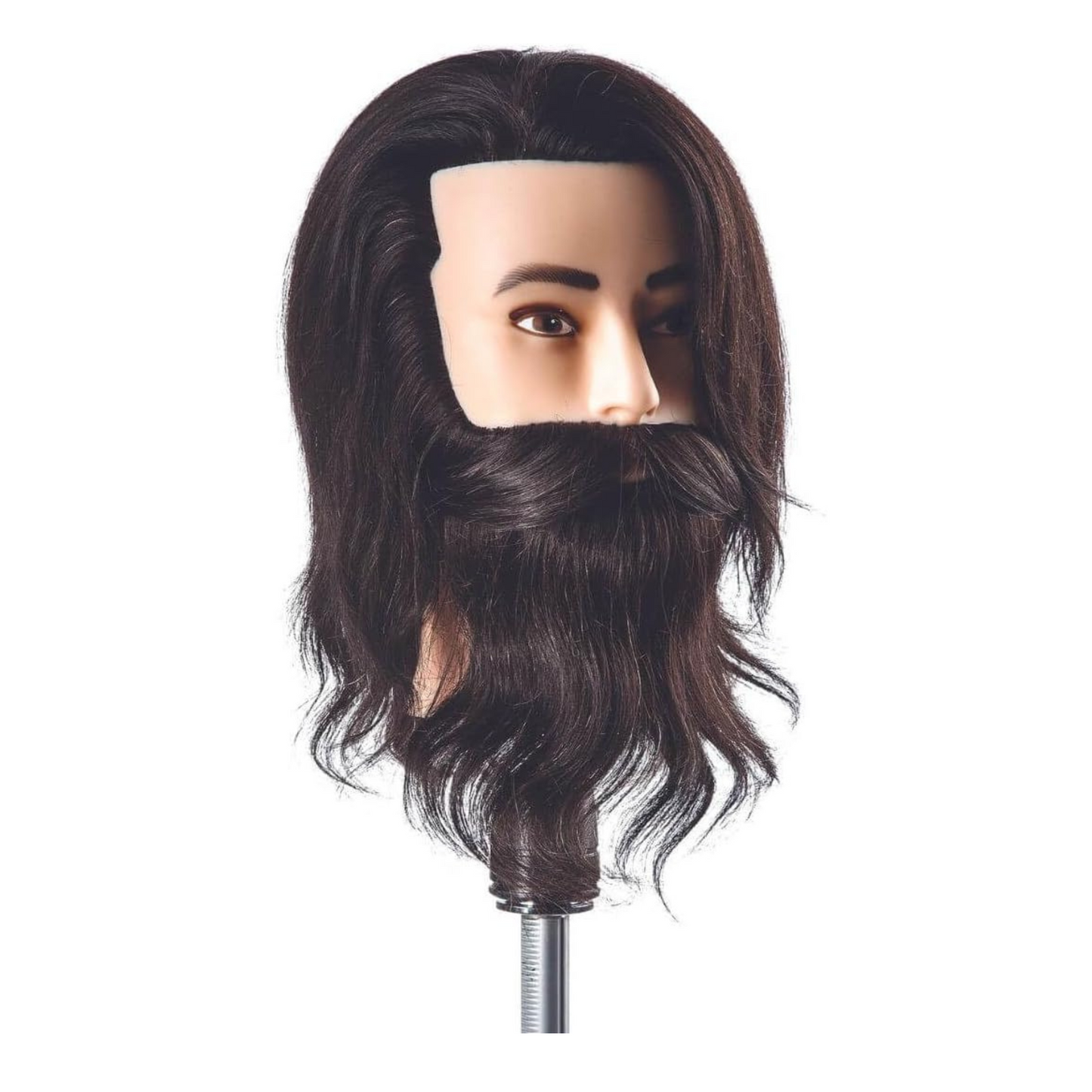 Cabeza maniqui - Cabello y barba largo Xanitalia