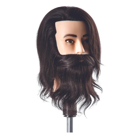 Cabeza maniqui - Cabello y barba largo Xanitalia