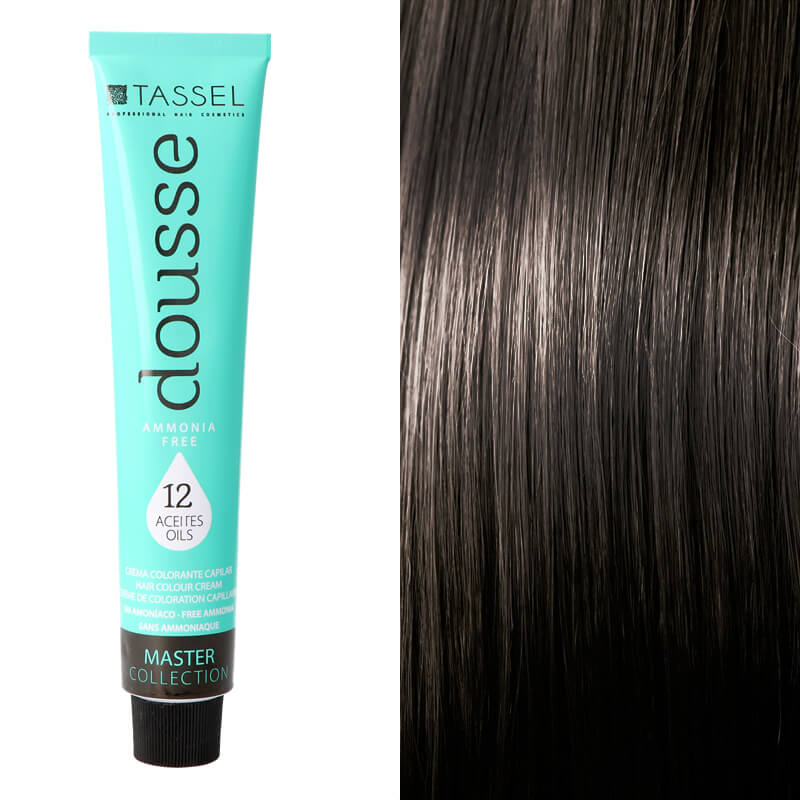 DOUSSE TINTE 12 ACEITES Nº4 CASTAÑO MEDIO 100 ML SIN AMONIACO