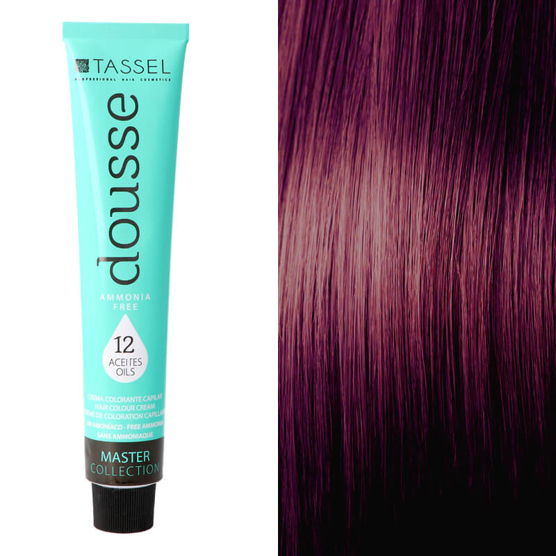 DOUSSE TINTE 12 ACEITES Nº5.6 CASTAÑO CLARO VIOLETA 100 ML SIN AMONIACO