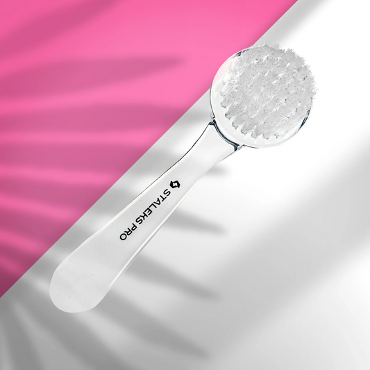 Pincel de manicura EXPERT 01 para eliminar el polvo (con capuchón) STALEKS