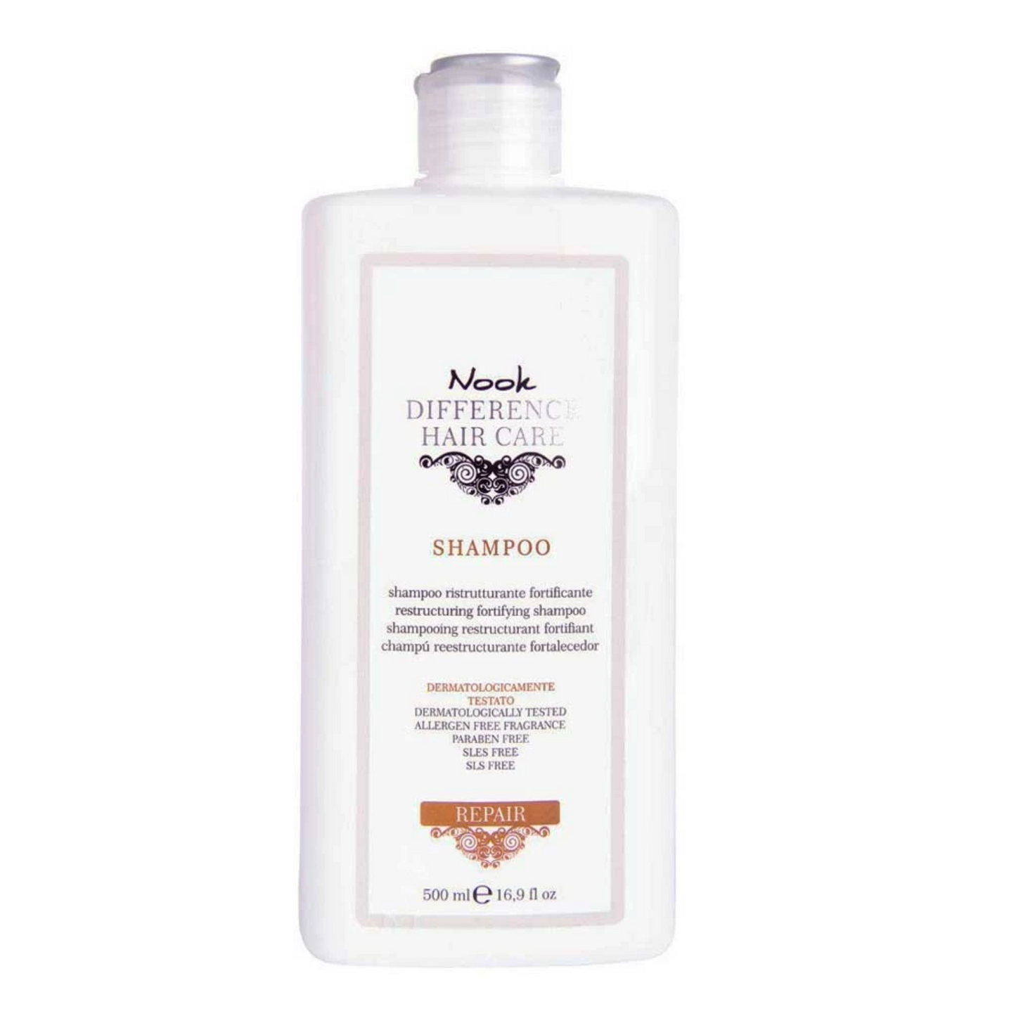 Nook Reestrucutrante Fortalecedor Champú 500ml | Champú Reestrucutrante Fortalecedor