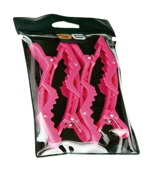 PINZA COCODRILO CLIPS 4 PIEZAS ASUER