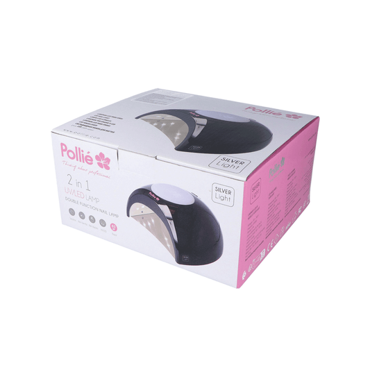 Lámpara De Uñas Silver Light Color Negro 65W Pollié
