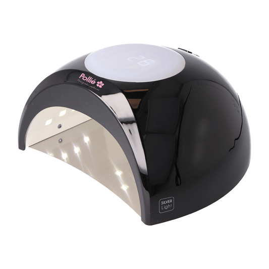Lámpara De Uñas Silver Light Color Negro 65W Pollié