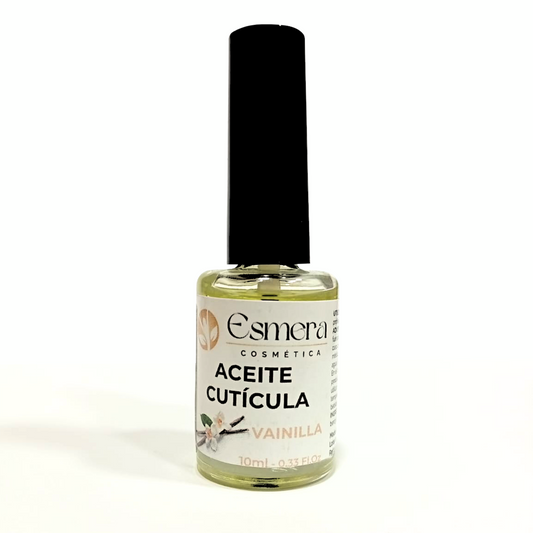 Aceite de cutícula Vainilla / Esmera Cosméticos 10ml - 0.33 Fl.0z