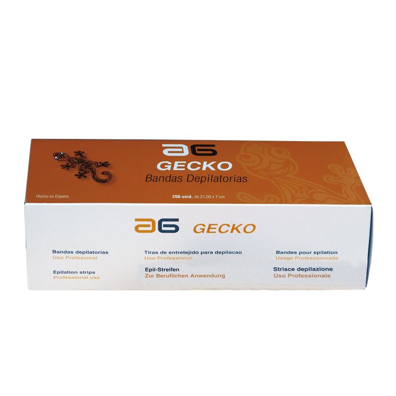 Bandas papel depilar, caja 200 unid. Asuer