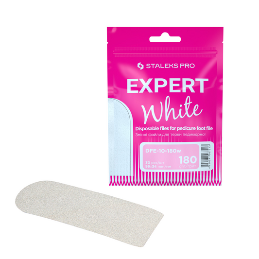 Repuestos para el raspador de pies EXPERT 10, grano 180 grit (30 pzas.) STALEKS