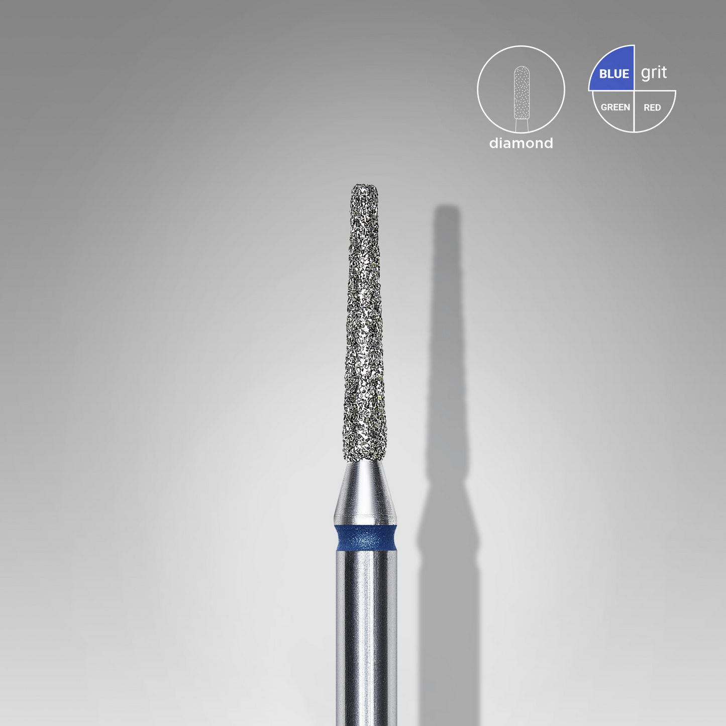 Punta diamante, «tronco» 1.6 mm STALEKS