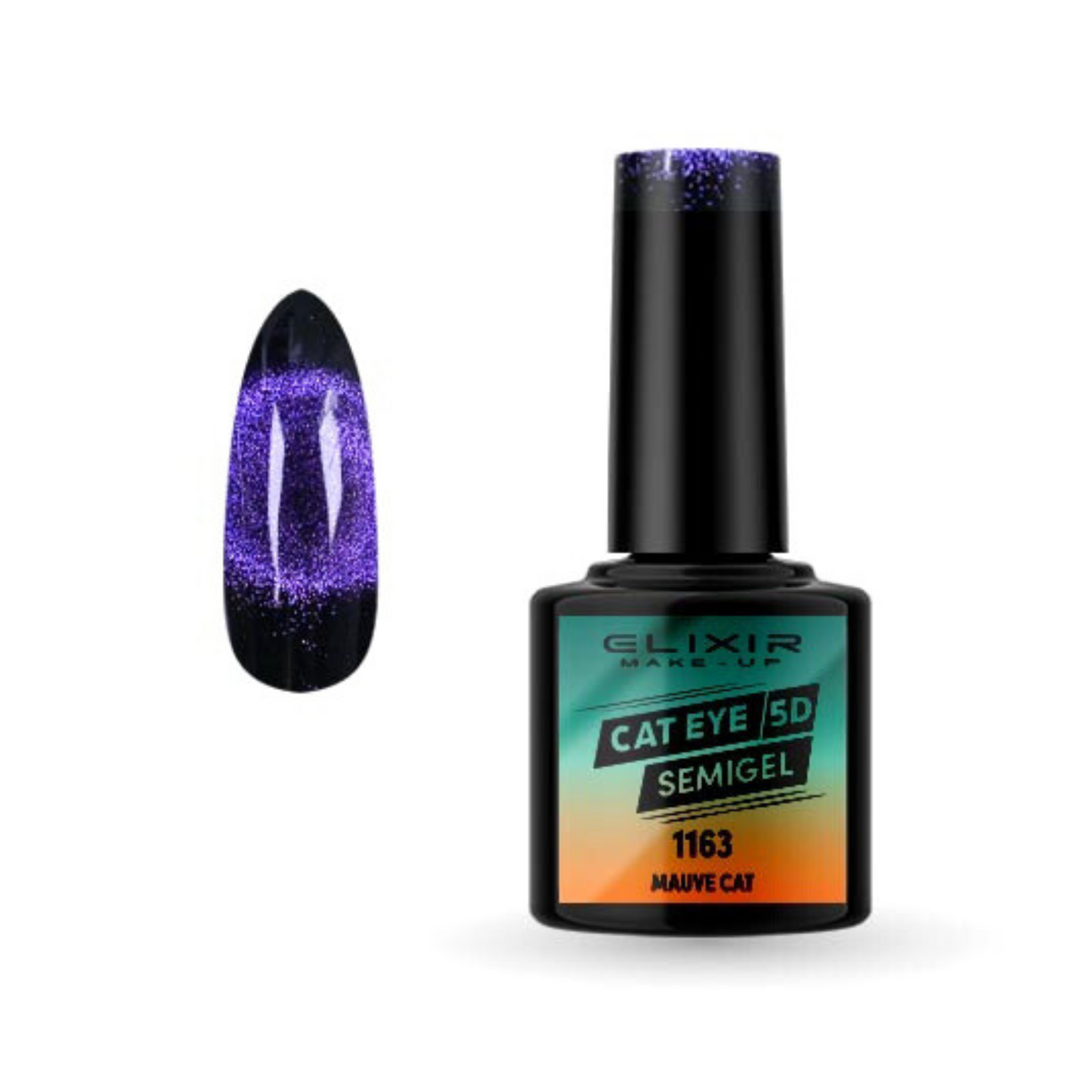 SEMI GEL ELIXIR, COLOR 8 ML GOLD CAT Nº 1163 asuer group