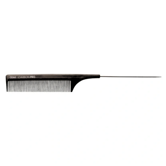 Peine de carbono antiestatico con pua de metal N° 0044 Xanitalia