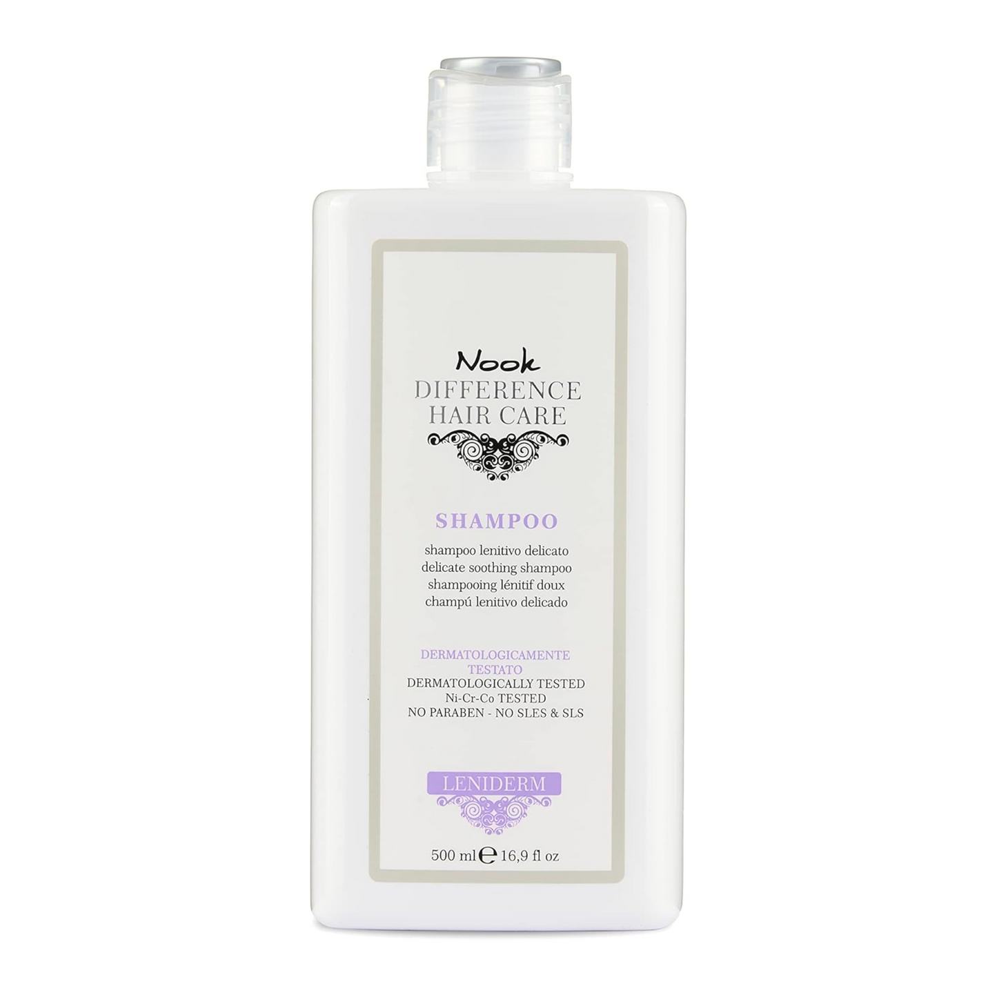 Nook Leniderm Champú 500 ml | Champú calmante suave