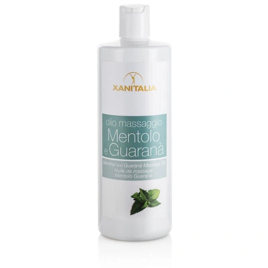 ACEITE PARA MASAJES MENTOL Y GUARANA 500 ML XANITALIA